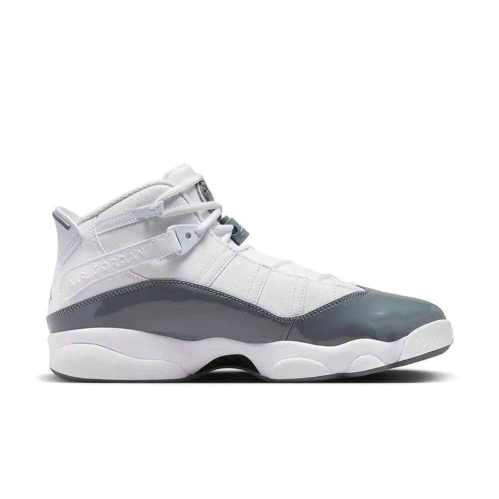 Jordan 6 Rings White Cool Grey Shoes Men's 322992-121 Size 9